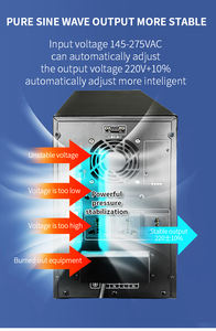 공장 가격 5KVA 온라인 UPS 전원 공급 장치 5000va 단상 이중 변환 무정전 전원 공급 장치 UPS 제조업체 - Product Image 6