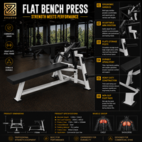 Machine de musculation ZY-Commercial à charge libre pour press à la presse plate, équipement d'entraînement de force à convergences indépendantes