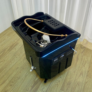 Équipement <span class=keywords><strong>de</strong></span> spa capillaire portable, thérapie <span class=keywords><strong>de</strong></span> spa pour la tête, lavage des cheveux sans plomberie, lavabo portable avec réservoir <span class=keywords><strong>d</strong></span>'eau - Product Image 4