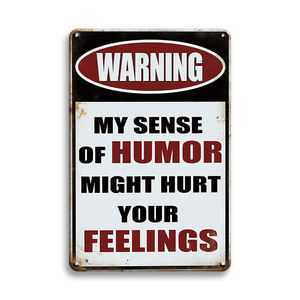 Venta al por mayor personalizado UV impresión <span class=keywords><strong>hierro</strong></span> modelo Vintage Retro cartel pared decoración personalizada Metal estaño signos - Product Image 3