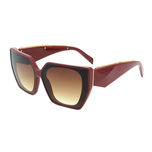 Солнцезащитные очки женские негабаритные оправы модные роскошные дизайнерские оптовая продажа новых производителей женских солнцезащитных очков - Product Image 1