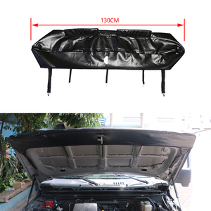 Lantsun ฝากระโปรงหน้าพีวีซี JMN020ฝากระโปรงทรายและหินกั้นสำหรับ Suzuki สำหรับ Jimny 2019 + 3ประตู - Product Image 5