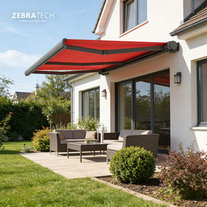 <span class=keywords><strong>Voile</strong></span> <span class=keywords><strong>d</strong></span>'<span class=keywords><strong>ombrage</strong></span> en acrylique pour balcon et terrasse avec structure en aluminium pour la protection solaire extérieure du jardin et conception rétractable - Product Image 3