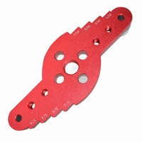 Gabarit de perçage vertical pour trous de poche 6/8/10 mm, localisateur de perçage pour le travail du bois, kit de guidage de perçage auto-centrant pour chevilles en bois, perforateur