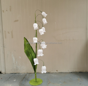 Décoration artificielle de mariage décoration de fond de scène fleur muguet en papier <span class=keywords><strong>géant</strong></span> à vendre - Product Image 6