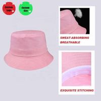 Chapeau Bob Réversible en Coton Uni Personnalisable pour Sublimation – Vente en Gros