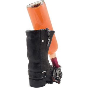 Présentoir décoratif noir pour moto, support de <span class=keywords><strong>bouteille</strong></span> d'alcool ou de vin - Product Image 4