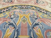 Tapis et carpettes personnalisés en usine tapis en laine touffeté à la main de grande taille tapis floral de luxe avec sculpture à la main