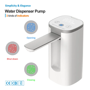 Bomba Dispensadora <span class=keywords><strong>de</strong></span> <span class=keywords><strong>Agua</strong></span> Automática Eléctrica Portátil y Plegable con Pantalla Digital y Carga USB Tipo C <span class=keywords><strong>para</strong></span> Garrafón <span class=keywords><strong>de</strong></span> 5 Galones - Product Image 3