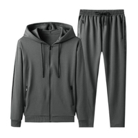 2-delige Trainingspak Set Sneldrogende Sportkleding Trainingspak Voor Gym Jack Met Rits En Broek Set Sportkleding Groothandel