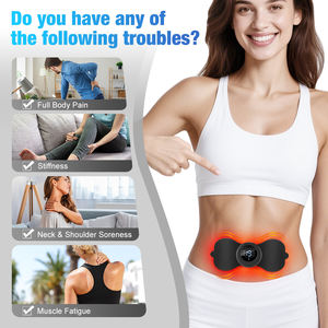 Nuevo modelo, masajeador TENS portátil inalámbrico, masajeador corporal de pulso eléctrico, masajeador de cuello, hombros y espalda - Product Image 4