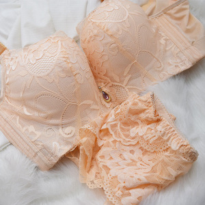 Delle Donne Sexy Set di Biancheria Intima <span class=keywords><strong>Reggiseno</strong></span> Plus Size Reggiseni Della Biancheria Delle Donne Set Pus Up di Grandi Dimensioni <span class=keywords><strong>Coppa</strong></span> C <span class=keywords><strong>D</strong></span> E Lingerie mutandine reggiseni Set - Product Image 5
