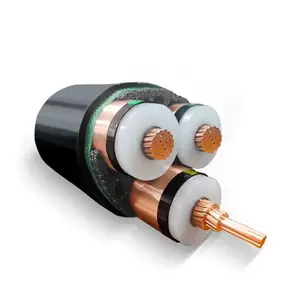 Üç çekirdekli çapraz bağlı polietilen yalıtımlı çelik bant zırhlı PVC kılıflı güç kablosu XLPE kablo