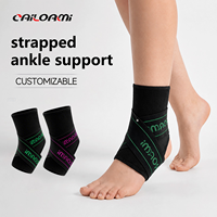 Manchon de compression de cheville à sangles réglables pour la course à pied, attelle de soutien de la cheville pour la récupération des blessures sportives – Vente en gros