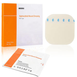 Bordo sottile grande Dressing idrocolloide autoadesivo impermeabile cerotto idrocolloide altamente assorbente <span class=keywords><strong>per</strong></span> la cura delle vesciche <span class=keywords><strong>da</strong></span> <span class=keywords><strong>decubito</strong></span> - Product Image 2