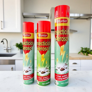 Güve Karınca Uçan Hamamböceği Yarasa Örümcek Böcek Öldürücü Sprey 300ML Aerosol Böcek Sinek Kovucu Sprey Öldürücü - Product Image 1