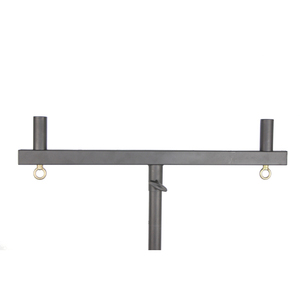 Support de barre de son en métal T-Bar-4 à double poteau pour trépied, avec support pour deux enceintes de 35 mm de diamètre - Product Image 1