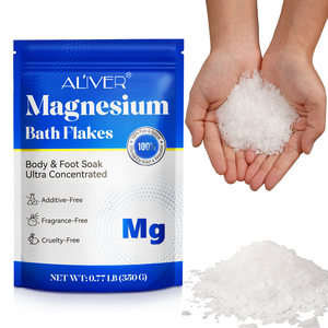 ALIVER Flocons <span class=keywords><strong>de</strong></span> <span class=keywords><strong>chlorure</strong></span> <span class=keywords><strong>de</strong></span> <span class=keywords><strong>magnésium</strong></span> ultra concentrés, naturels et écologiques pour <span class=keywords><strong>bain</strong></span> <span class=keywords><strong>de</strong></span> pieds complet - Product Image 1