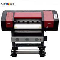 Nueva Impresora Digital de Inyección de Tinta de 60 cm A1 con Tinta de Pigmento Eco Solvente, Totalmente Automática, para Impresión DTF, con 1 Año de Garantía