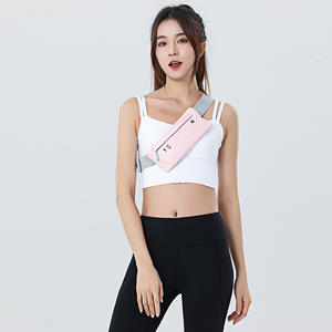 Sac bandoulière ultra-fin, sac de sport pour la taille et la poitrine, hommes et femmes, léger, ceinture de course en plein air, sacs pour téléphone portable, sacs de jogging - Product Image 3