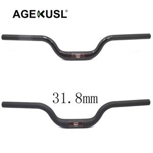 Guidon Pliant VTT / Vélo De Route - 390mm Aluminium Noir