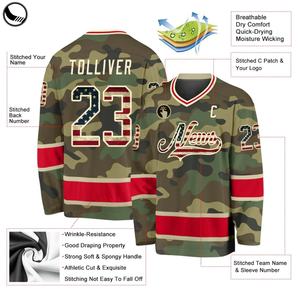 Maillot de hockey personnalisé de haute qualité en polyester BETHERIVAL, étiquettes privées personnalisées - Product Image 2