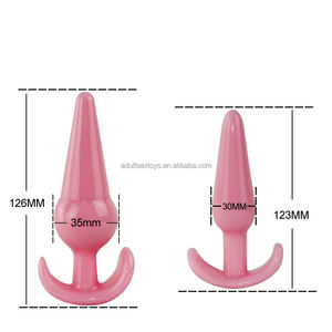 Confezione sigillata 4 pz/kit Set spina anale di qualità giocattoli sessuali anali trasparenti - Product Image 5