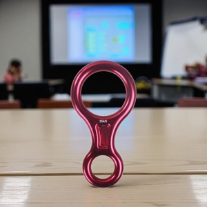 Dispositif anti-chute en haute altitude, équipement d'évacuation, anneau de descente en forme de 8 pour la sécurité en escalade - Product Image 6