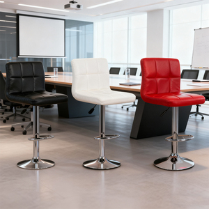 Chaise de <span class=keywords><strong>bar</strong></span> au style contemporain et à la construction durable pour <span class=keywords><strong>bar</strong></span> à domicile, îlot de cuisine, hôtel, salon, espaces de loisirs et de divertissement - Product Image 2
