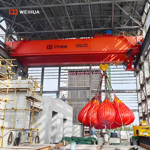 رافعة جسرية من نوع QDXX على شكل صندوق ، 10t و 30t و 40 طن ، شعاع مزدوج ، مع سرعة تحويل التردد - Product Image 5