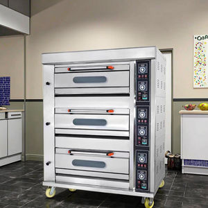 Kommerzieller Deckofen Neue elektrische Back maschine für frisches Mehl Brot Tragbarer Dampf ofen Restaurants Bäckereien Gebrauchte Kekse - Product Image 1