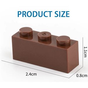 Classique 1*3 points petite particule épaisse 1x3 pièces compatibles No.3622 Chine gros bricolage blocs de construction jouets éducatifs pour les enfants - Product Image 3