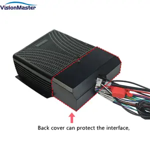 HD 1080P 4 CH Hard Disk Mobile DVR H.264 Digital Video Recorder For Vehicles Ships Planes