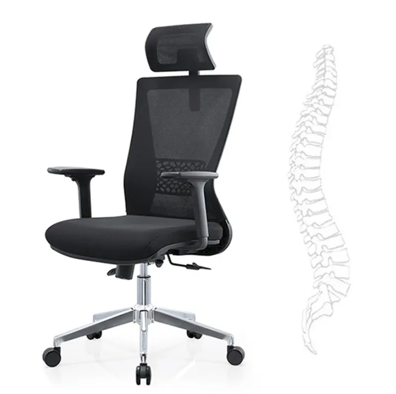 FoShan Wholesale high quality manager off Good quality office chairs comfortable ergonomic mesh office chair with lumbar support