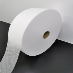 Produsen Profesional Kain <span class=keywords><strong>Nonwoven</strong></span> Serat Bahan ES 100% Berkualitas Tinggi untuk Masker Wajah Sekali Pakai - Product Image 2