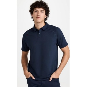 Chemise à manches courtes pour homme, anti-odeur, respirante, légère, en spandex/polyester, pour chemises et polos de golf, avec motif imprimé - Product Image 1