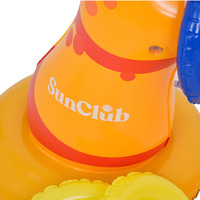 Jeu de lancer d'anneaux gonflables colorés, jouet créatif pour piscine pour enfants