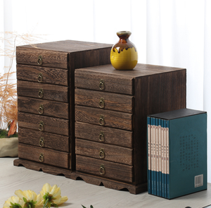 <span class=keywords><strong>Contenitore</strong></span> personalizzato vintage quadrato per imballaggio da tè <span class=keywords><strong>contenitore</strong></span> cassettiera in legno scatola per il tè - Product Image 4