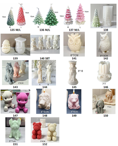 Продажа с завода, дешевые силиконовые формы для изготовления миниатюрных свечей - Product Image 6