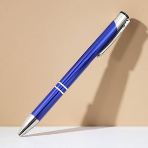 Stylo bille métallique personnalisé avec logo, encre noire 1,0 mm, vente en gros 2025-2026, idéal pour hôtels, bureaux et publicité - Product Image 4