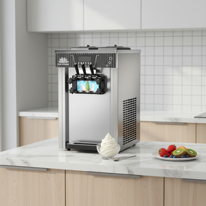 Machine à crème glacée molle à 3 saveurs facile à utiliser Machine à crème glacée à vendre - Product Image 6