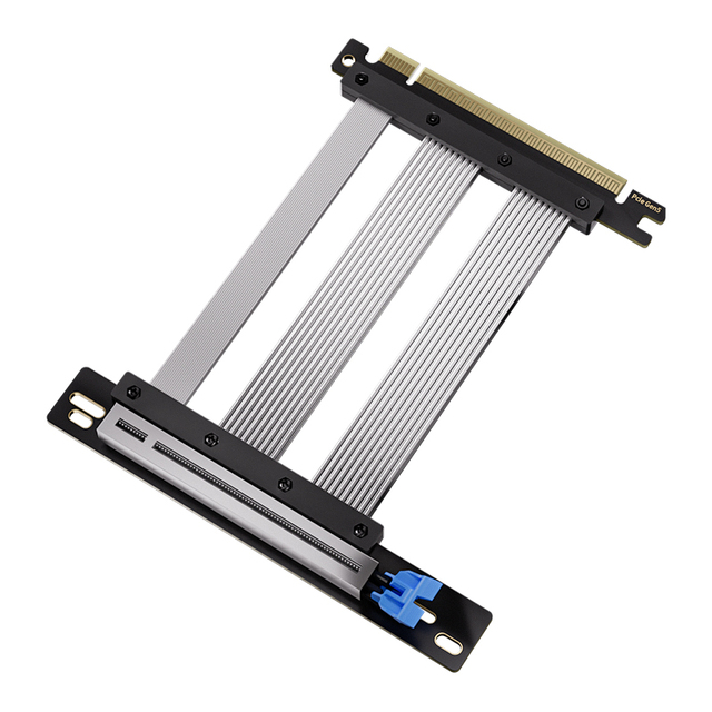 TISHRIC 5.0 PCIE Riser Cable X16 10-30cm Extension Card for Desktop Graphics Cards 128GB/S Industrial Grade Server Stock