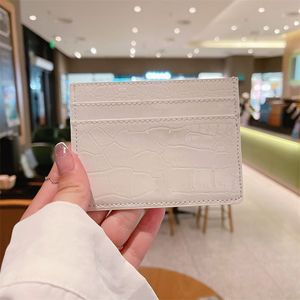 Nueva Cartera Corta de Moda para Hombre y Mujer, Tarjetero Delgado de Negocios, <span class=keywords><strong>Estuche</strong></span> Simple para Tarjetas de Crédito de Cuero Genuino, Clip para Dinero Unisex - Product Image 2