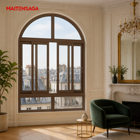 Fabricant professionnel de fenêtres coulissantes en aluminium avec moustiquaire, étanches, pour cuisine, balcon, salle de bain