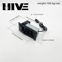 HIVE Popular Wholesales Durable 4 Band Acoustic Guitar Pickup EQ-7545R with Metal & Plastic Construction