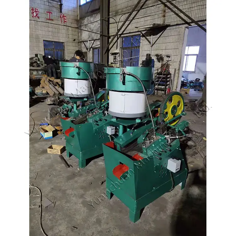 Fully automatic high frequency thread rolling machine Hollow tube round head thread rolling machine