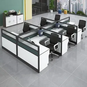 Ufficio Call Center Workstation cubicoli mobili scrivania