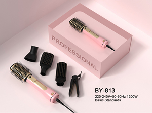 5 en 1 sèche-cheveux styler cordon d'alimentation air chaud <span class=keywords><strong>brosse</strong></span> peigne professionnel électrique lisseur 1 <span class=keywords><strong>avis</strong></span> 3 acheteurs - Product Image 3