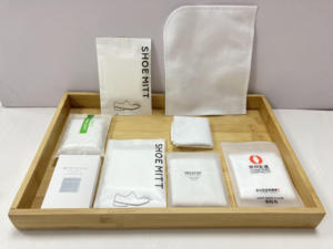Guanto per scarpe in cotone Non tessuto bianco lustrascarpe usa e getta per <span class=keywords><strong>Hotel</strong></span> - Product Image 2