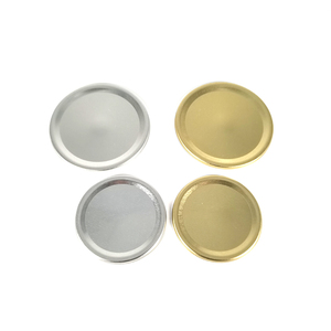 Fabrika Satışı Çevre Dostu Yeniden Kullanılabilir Hafif 70mm 86mm Gümüş/Altın Gıda Sınıfı Teneke Vidalı Kapaklı Konserve Kavanoz Kapakları - Product Image 5